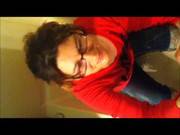 Hot Amatuer Takes A Piss Shower