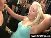 Young Party Girl Gets Pussy Licked By Str 