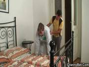 Injured Grannny Is Healed By Young Dude