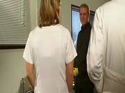 Sexy German Nurse Enjoys Two Big Cocks In A Hospital
1500