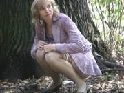 Women Piss In A Park