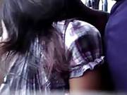 Groped Arm Of A Beautiful Girl
