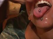 Gangbang Milf Spanked Fingered Fucked Her Face Covered W Cum