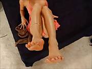 Vanessa Lanes Foot Tease
