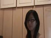 Amateur Asian Teen Gets Facial