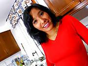 French Slut Does Sex At The Kitchen