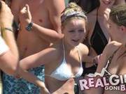 Sexy Drunk Naked Spring Break Girls Sex Games On A Boat Party