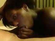 Ebony Teen Deep Throats Dick N Balls