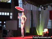 Blonde Stripper With Big Boobs Strips Of 
