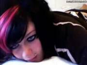 Goth Girl From Jersey Masturbating