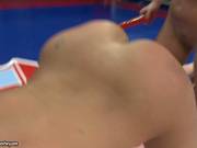Scorching Babe Rams Her Dildo In Her Partners Tight Ass