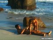 Beautiful Booty Babe Gets Fucked By A Thick Beefy Sausage Pole