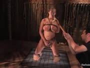 Slutty Lady Forced Into Masochism Of Her Vagina And Molestation Of A Dildo