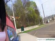 Euro Amateur Gets Paid And Fucked Under The Bridge And Receives Facial