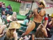 Drunken Amateur Women Sucking Dick At A Barn Party