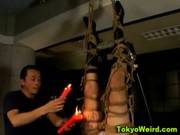 Preggo Fetish Asian Waxed