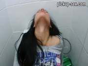 Eurobabe Kristyna Fucked In The Toilet For Some Money