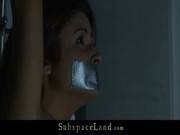 Bellina Scared And Whipped In Freaky Chamber