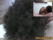 Ebony Teen Gets Drilled