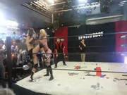 Crazy Mary Dobson Vs Jewells Malone Extreme Diva Ladies Wrestling