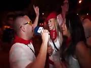   Threesome At San Fermines 2013