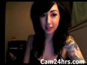 Pretty Cam Girl Tattoo