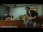 Huge Dick Dean Waxed Two Babes In Bondage 