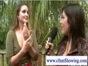 Cfnm Girl Has A Facial In Front Of Audience