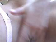 Horny Blonde Milf Masturbating On Kitchen Table