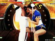 Katsumi Lusty Babe With Guy In Costume Like Hard Oral