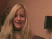 Busty Blonde Amateur Masturbates On Camera