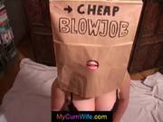 Wife Gives Head In Paper Bag