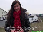 Euro Girlnextdoor Flashes For Cash Film