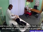 Pretend Doctor Fingering Her Patients Sweet Pussy
