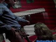 Mature Euro Slut Sucks A Clients Dick