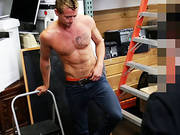 Hot Hunk Dude Is Convinced To Suck Dick For Some Cash And A Job Offer