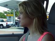 Tight Teen Blonde Fucked By Stranger Guy In The Backseat
