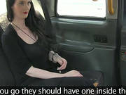 Euro Babe Kitty Gets Banged Hard In The Backseat By The Pervy Cab Driver