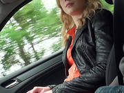 Nishe Alone On The Street Gets Picked Up By A Stranger They Then Fuck