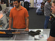 Straight Guy Sells His Rifle At The Pawn Shop And Gets Asked To Jerk Off For Cash