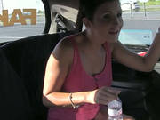 Hot Gabriella Gets Pussy Pounded In The Backseat Of The Taxi