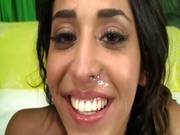 Latina Chick Enjoys The Size Of His Cock.