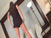 Adrienne Likes To Tease And Pose