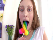 Dirty Gal Sucking It Like Crazy