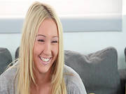 Hot Blonde Likes It Deep