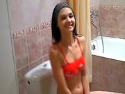 Sweet Brunette Feels Horny And Hot