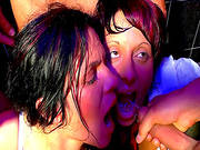 Amazing Babes Fucking In Group