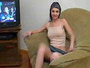 Young Gal Posing Nude In Solo