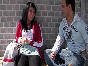 Outdoor Sex Pleases Her Well