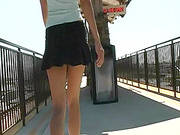 Hottie Likes To Tease In Public